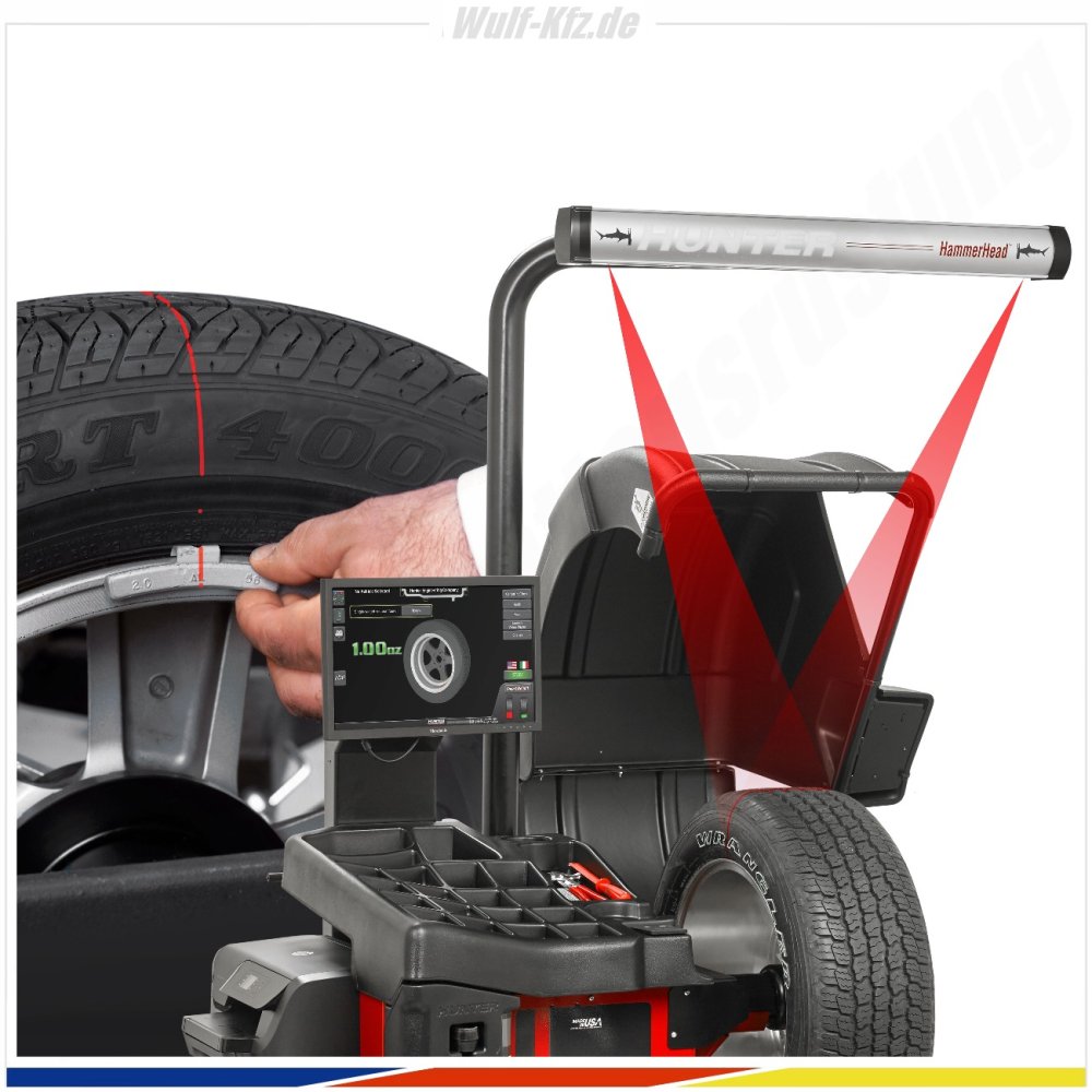 Hunter Auswuchtmaschine Road Force Elite